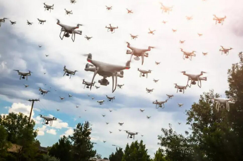 美國“無人機(jī)蜂群”計劃存在失控風(fēng)險 引發(fā)擔(dān)憂(圖1)